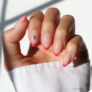 Kansas City Chiefs Press-On Nail Set