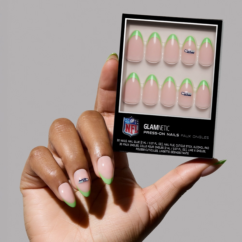 Seattle Seahawks Press-On Nail Set - Image 2