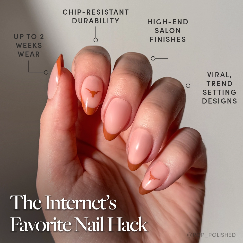 Texas Longhorns Press-On Nail Set - Image 5